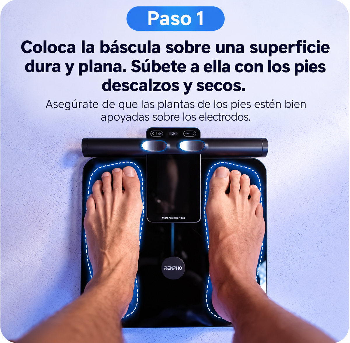Báscula Inteligente Con 8 Electrodos