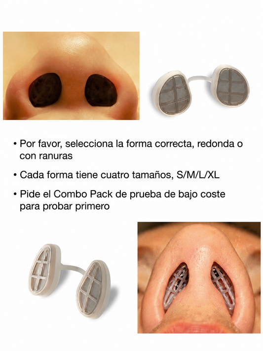 Filtros Nasales Alergias S/M/L/XL