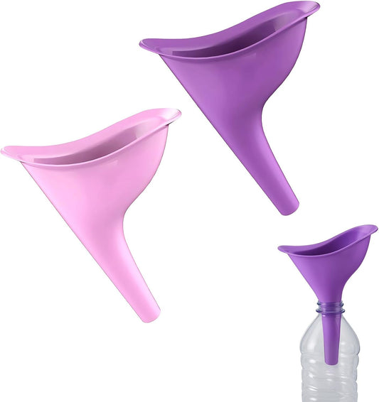 Urinella Para Mujer, Orinal Portátil Impermeable, Urinario Portatil Mujer, Reutilizable Orinal Mujer, Orinal Embudo De Silicona Para Orinar De Pie Para Viajes, Actividades Al Aire Libre, Camping