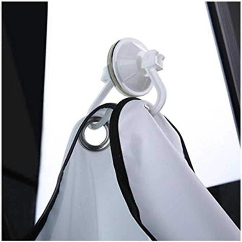 Delantal De Barba Impermeable De RUII, Para Adulto, Barbero, Tela, Blanco, 130X82Cm