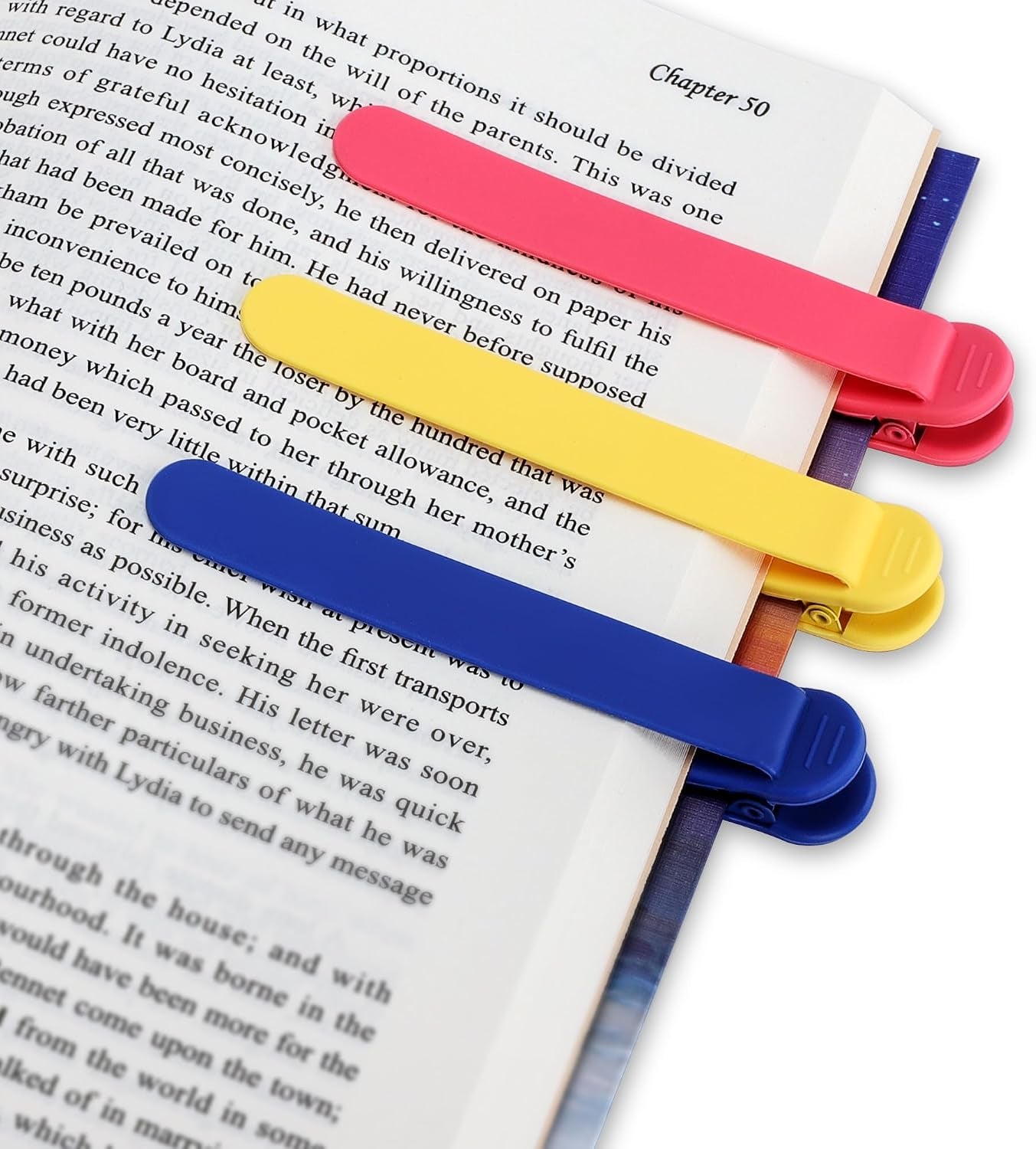 3 Marcapáginas Que Se Mantienen En Su Lugar Automáticamente, Marcadores Para Mujeres, Hombres, Amantes De Los Libros, Marcadores De Página Para Estudiantes, Profesores, Lectura, Sin Complicaciones