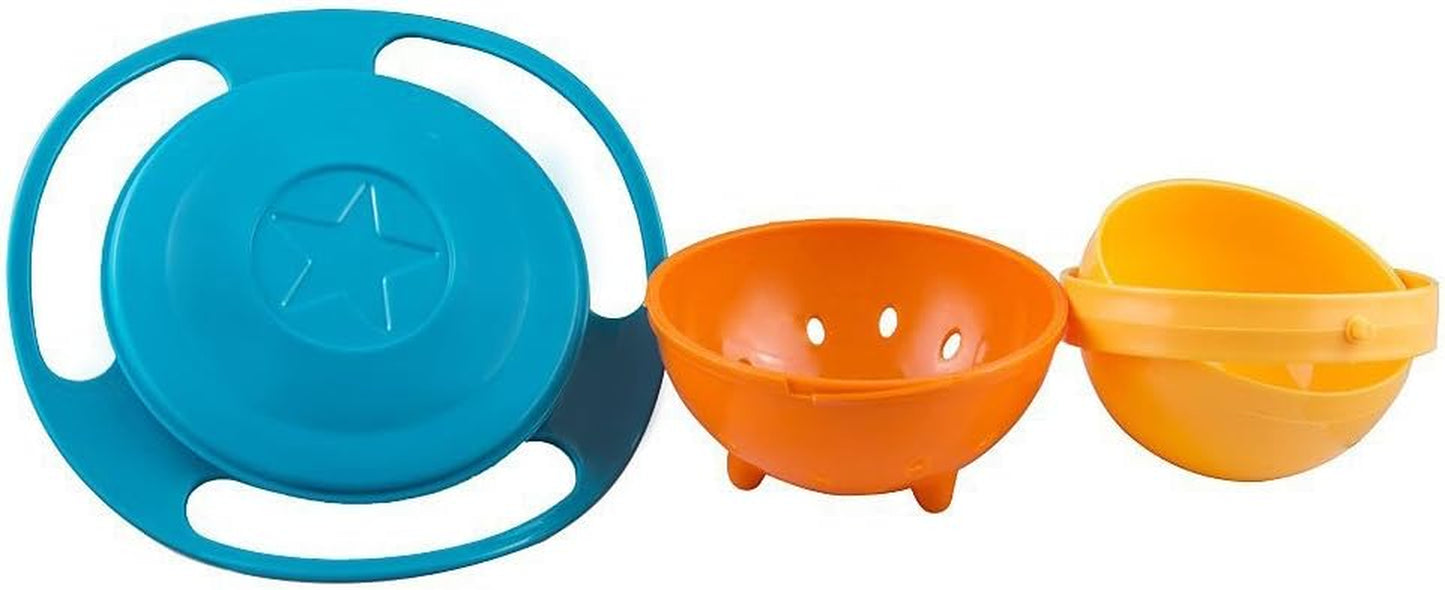 Plato Antiderrame Infantil Gyro Bowl Para Bebés Niños