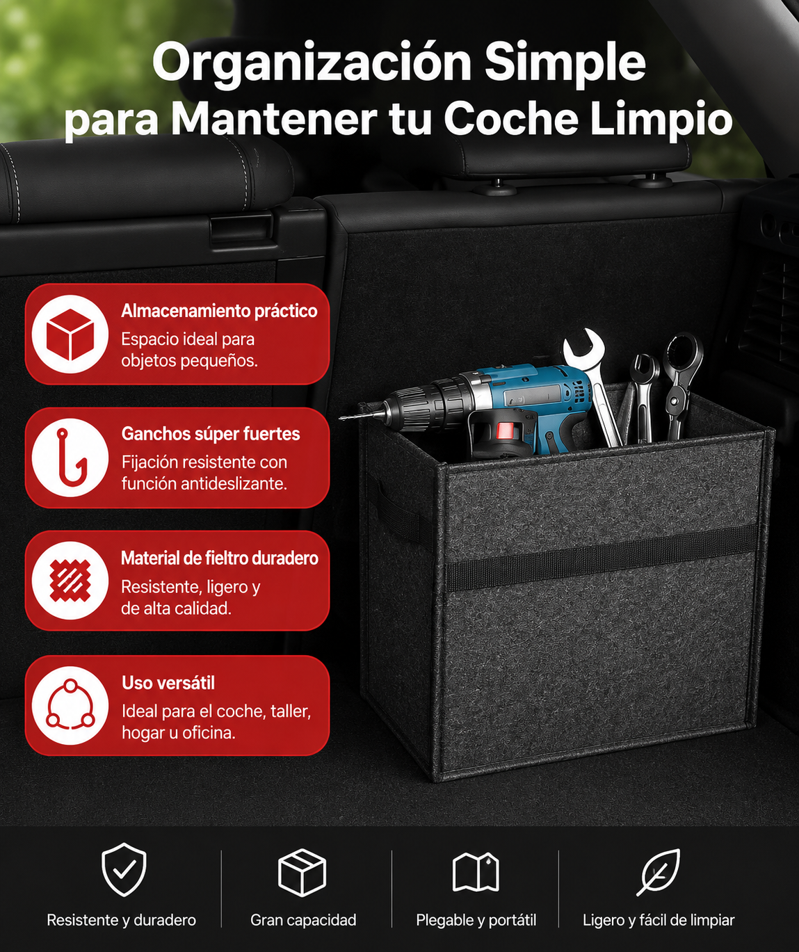 Bolsa De Maletero Coche
