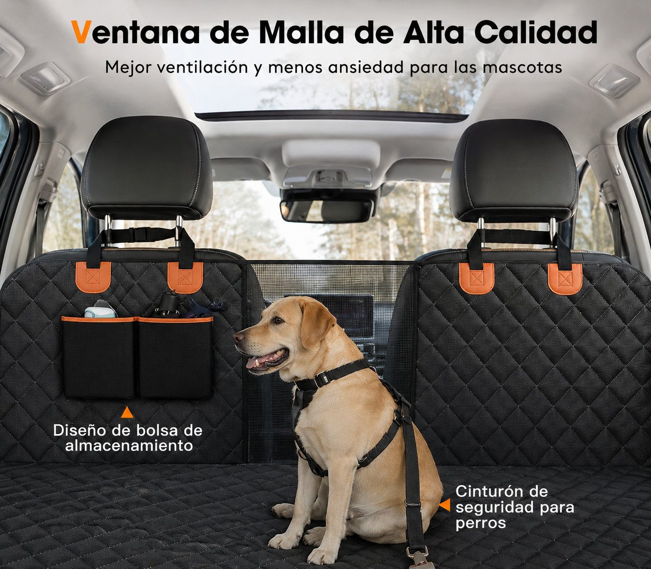 Funda De Perros Para El Coche