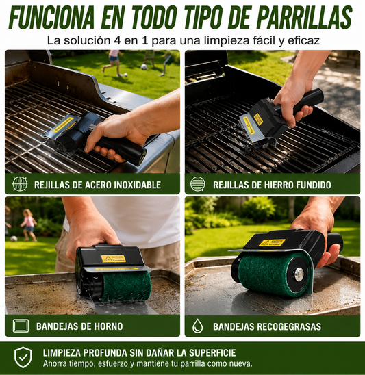 Cepillo BBQ Eléctrico