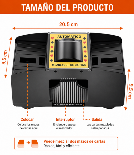 Barajador De Cartas Automático