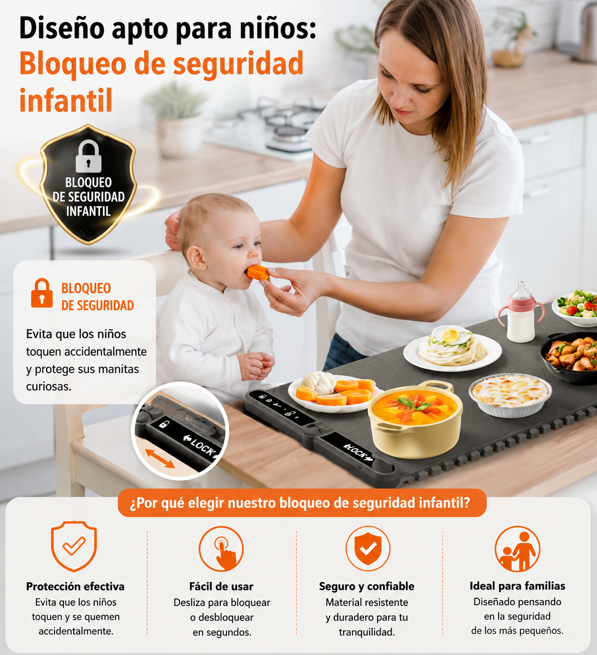 Calentador Comida Portátil
