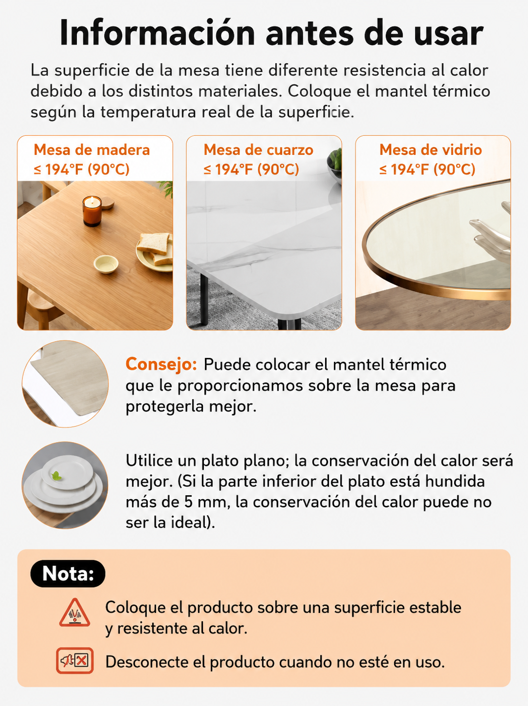 Calentador Comida Portátil
