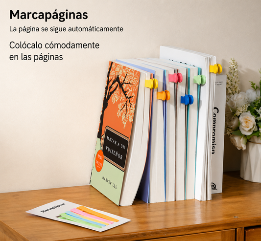 3 Marcapáginas automáticos