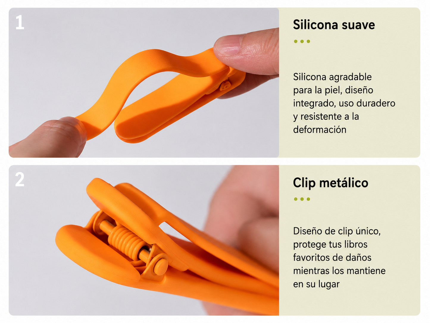 3 Marcapáginas automáticos