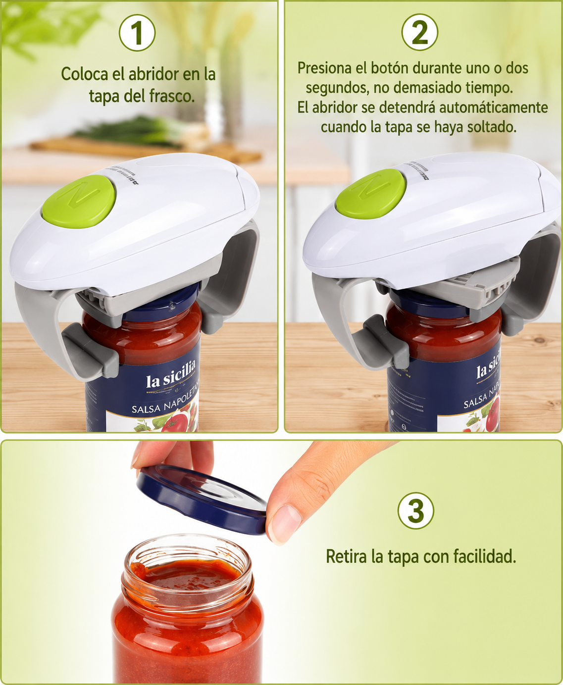 Abridor Eléctrico De Tarros