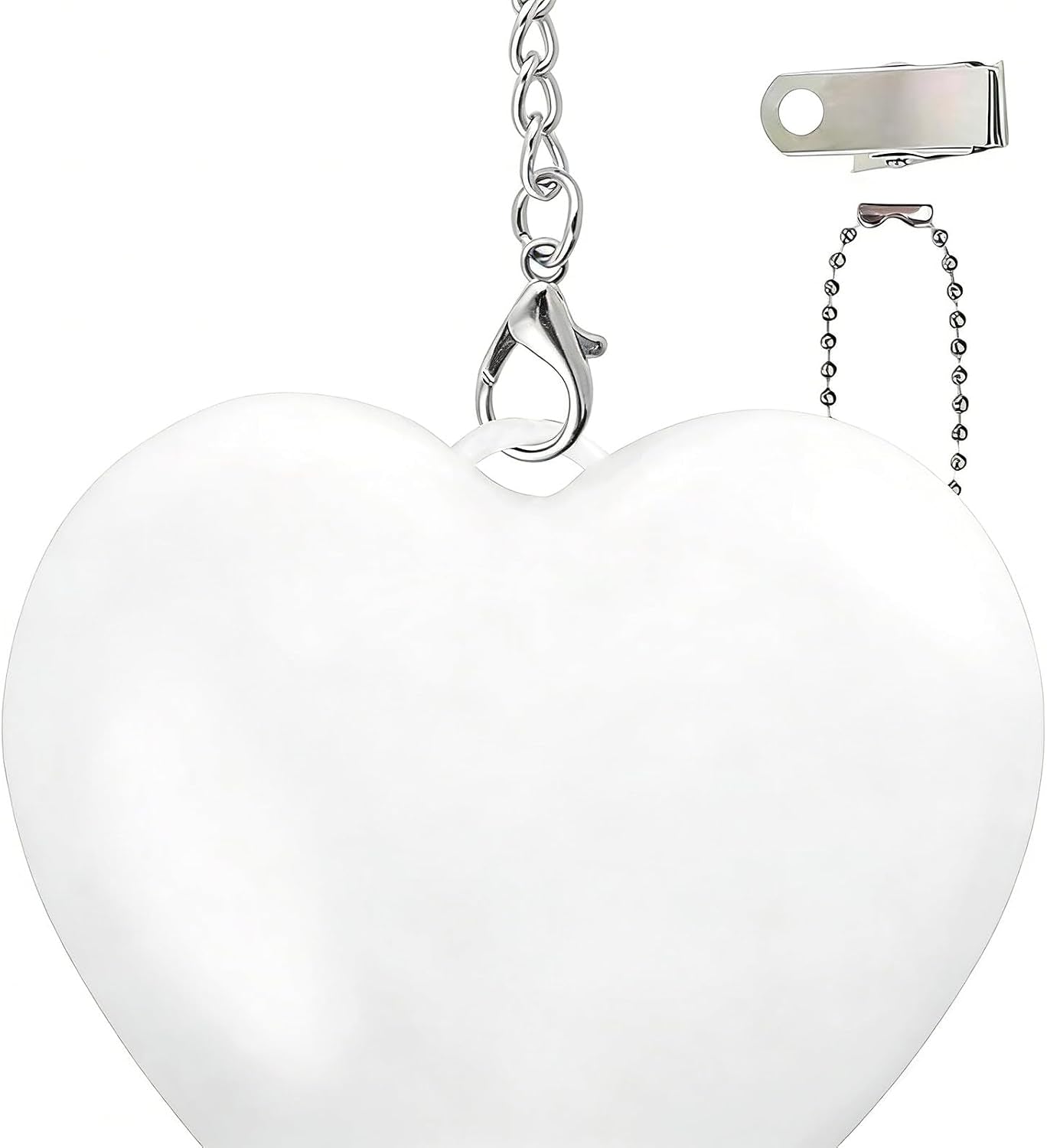 Luz De Bolso, Luces Nocturnas Para El Interior Del Bolso, Llavero Con Linterna, B Olso Recargable, Dijes De Luz De Corazón Brillante Para Bolsos Con Sensor De Movimiento Para Mujeres, Madres Amigas