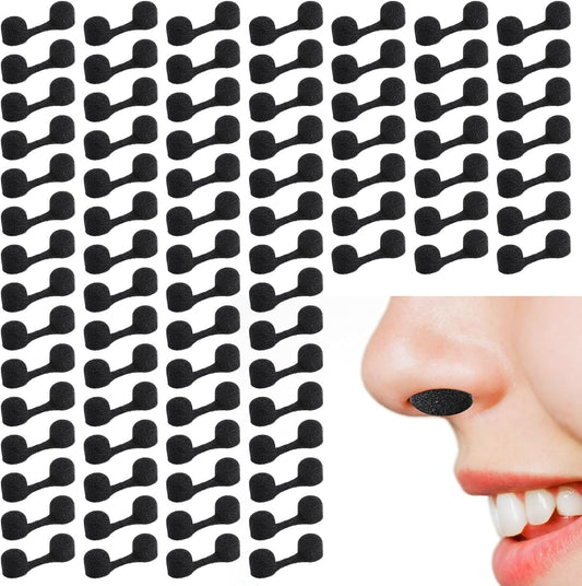 200 Piezas Filtro De Tapón Nasal Desechable Filtro De Polvo Nasal De Esponja a Granel Filtro De Fosa Nasal Para Bronceado En Spray Soldadura Alergias Al Polvo Áreas De Construcción De Polvo