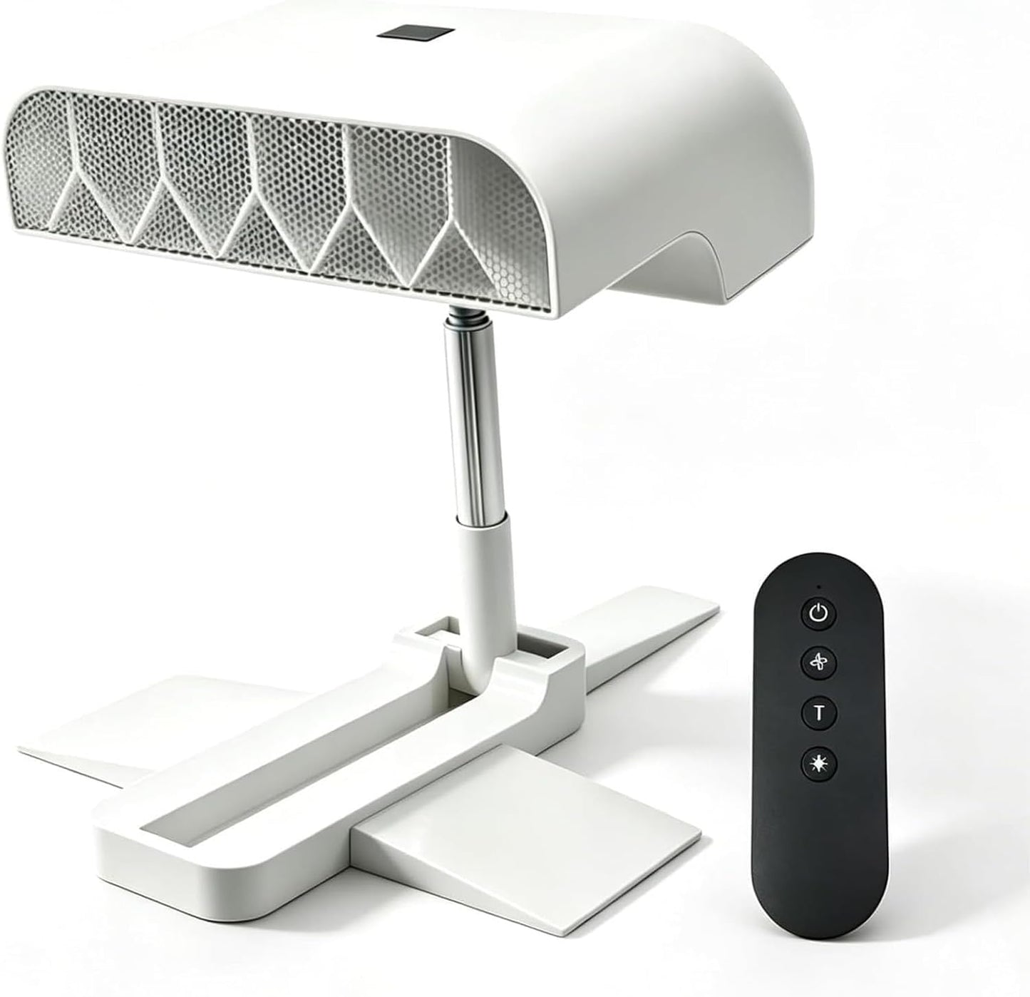 Ventilador De Cama, Circulador De Aire Para Debajo De La Sábana, Con 5 Velocidades Y Control Remoto, Altura Ajustable, Para Personas Que Pasan Calor Al Dormir Y Sufren De Sudoración Nocturna
